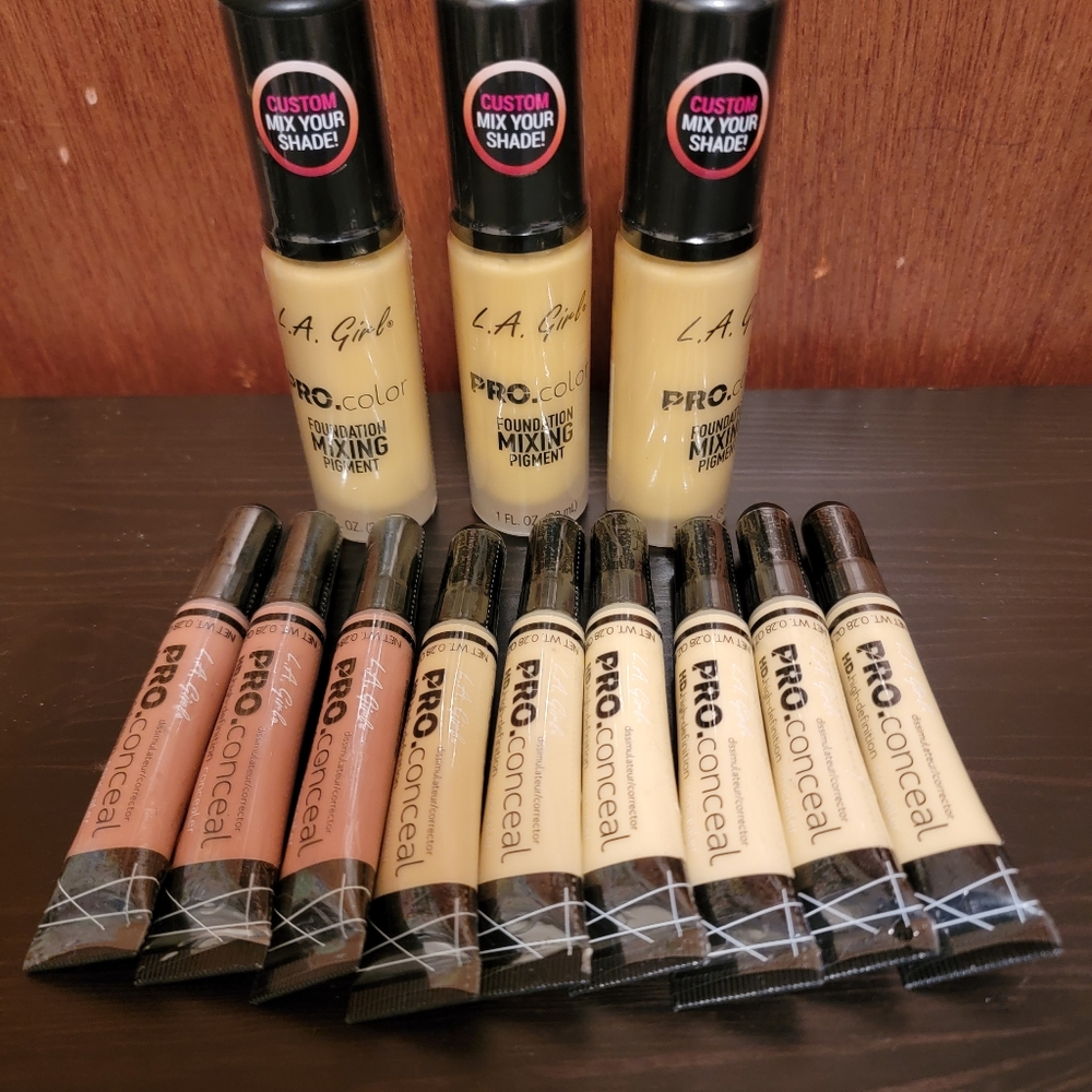 LA Girl foundation & pro concealer